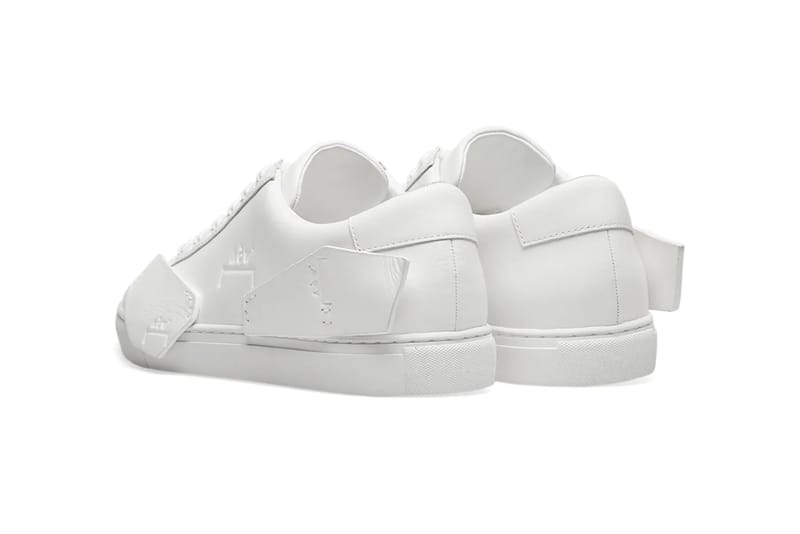A-COLD-WALL* Shard Low White Leather Sneaker Drop | Hypebeast