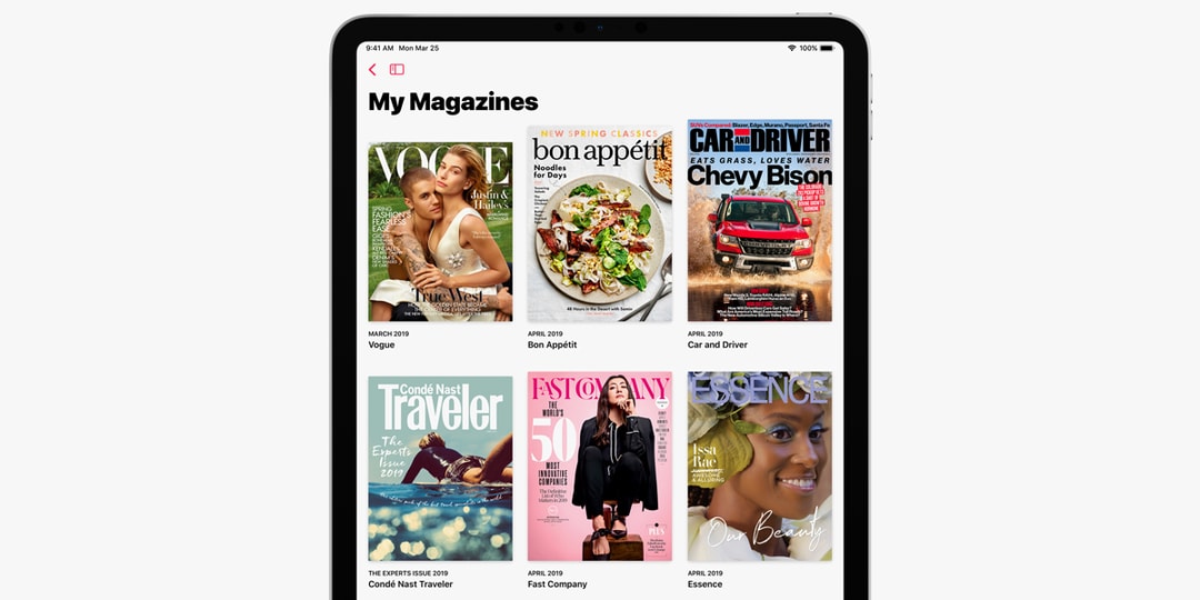 Apple представляет службу подписки на журналы Apple News Plus