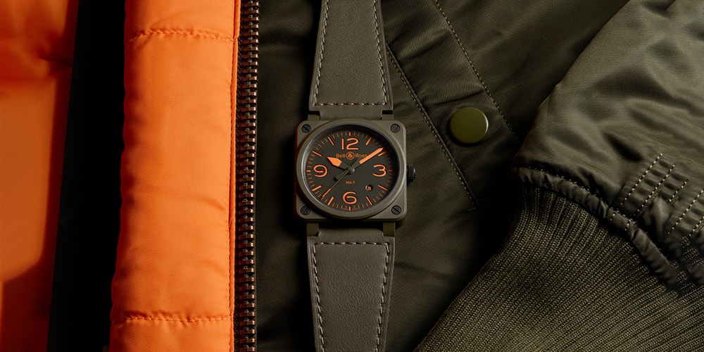 Bell & Ross выпускает часы BR03-92 MA-1, вдохновленные летной курткой армии США