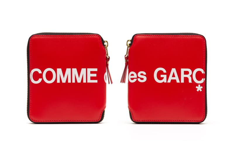 COMME des GARÇONS Logo Wallets Release | HYPEBEAST