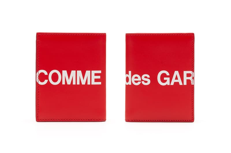 COMME des GARÇONS Logo Wallets Release | HYPEBEAST