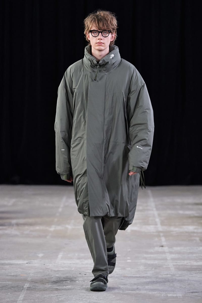 HYKE×THE NORTHFACE Military Coat The North Face and HYKE Present 'TNFH