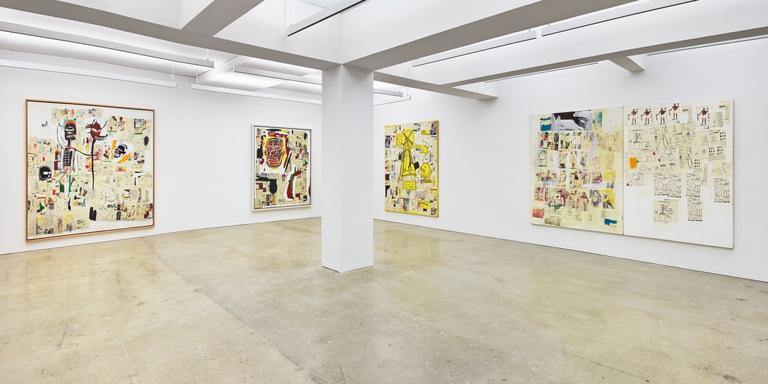 «Ксероксные картины» Жана-Мишеля Баскии представлены на выставке в Нью-Йорке