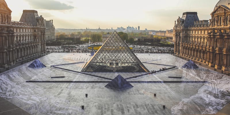 Street Artist JR Transforms Paris' Louvre Museum | Hypebeast