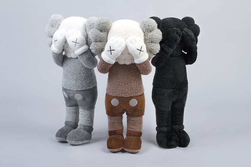 Kaws cheap plush set