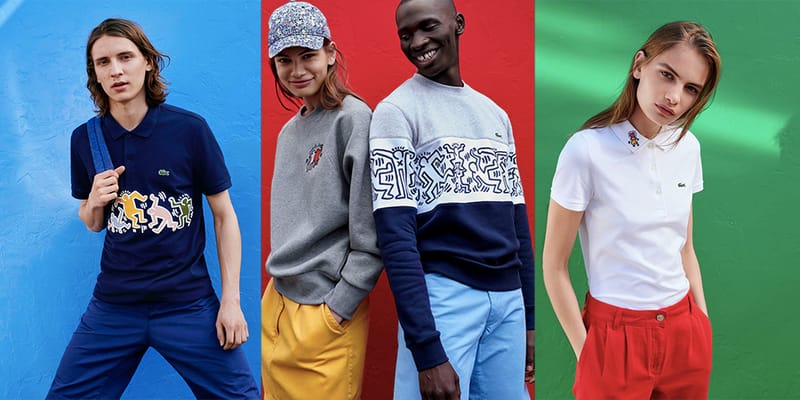 Lacoste collab keith online haring