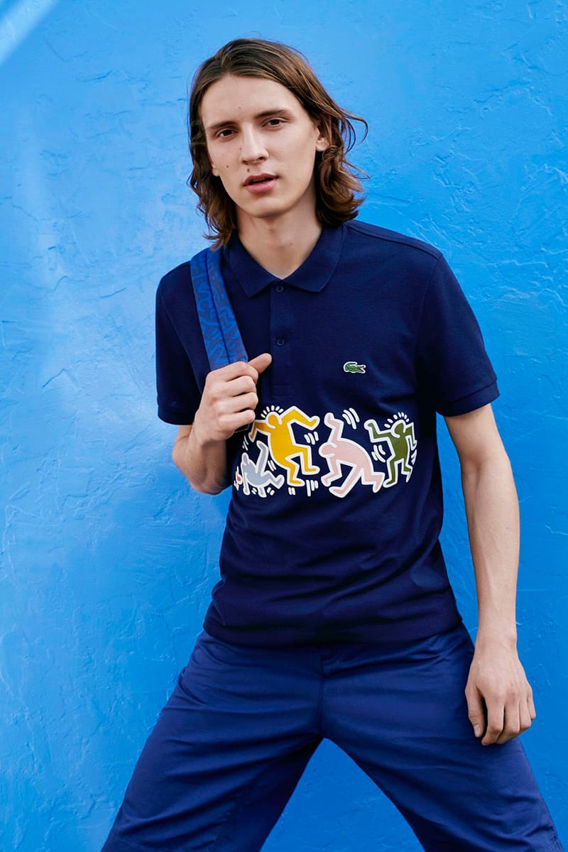 Lacoste x keith haring on sale polo