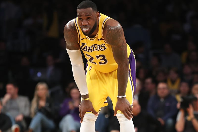 Lebron james hotsell injury 2019