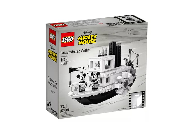 Lego ideas hot sale steamboat willie 21317