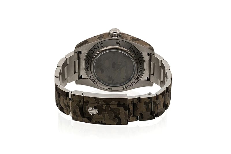 Rolex on sale camouflage watch