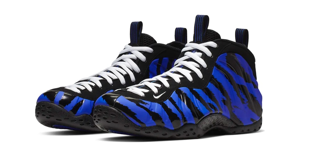 foamposite tiger stripes