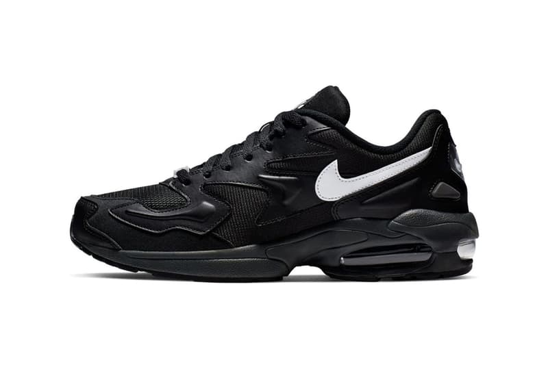 nike air max2 light black