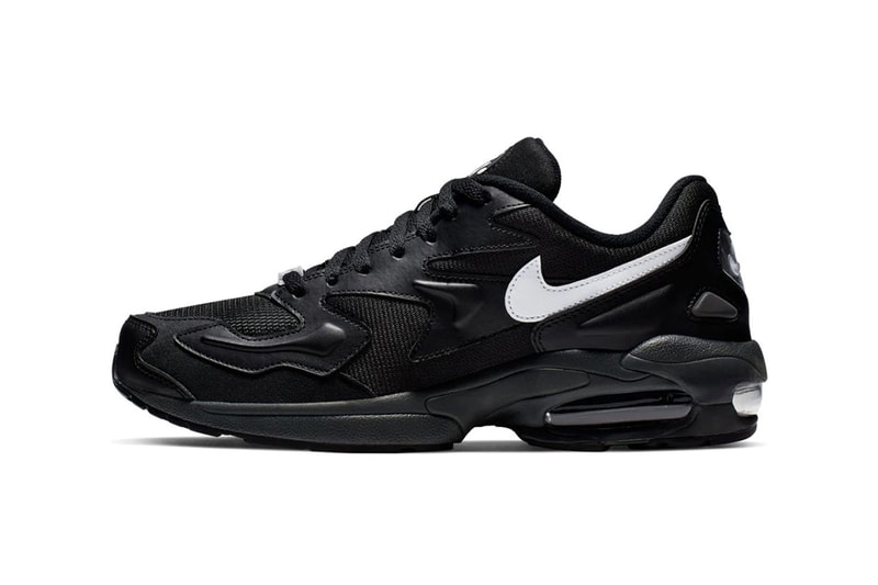 air max light 2 black