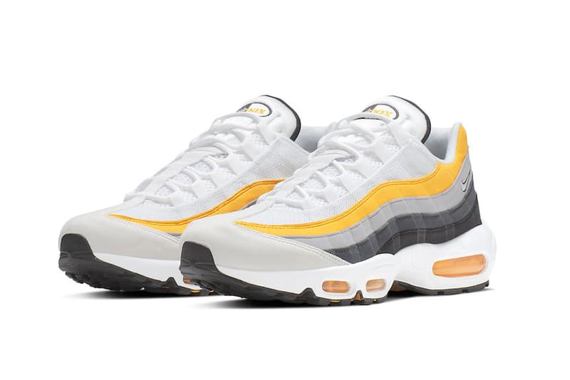 air max 95 white and yellow