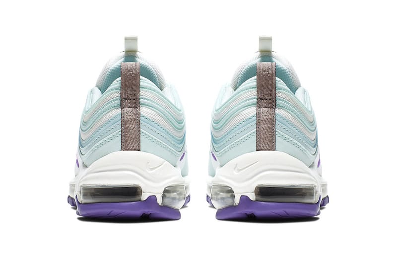 Purple white and store turquoise air max 97