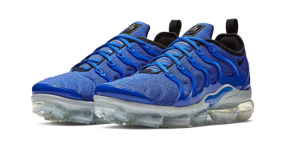 vapor max plus royal blue