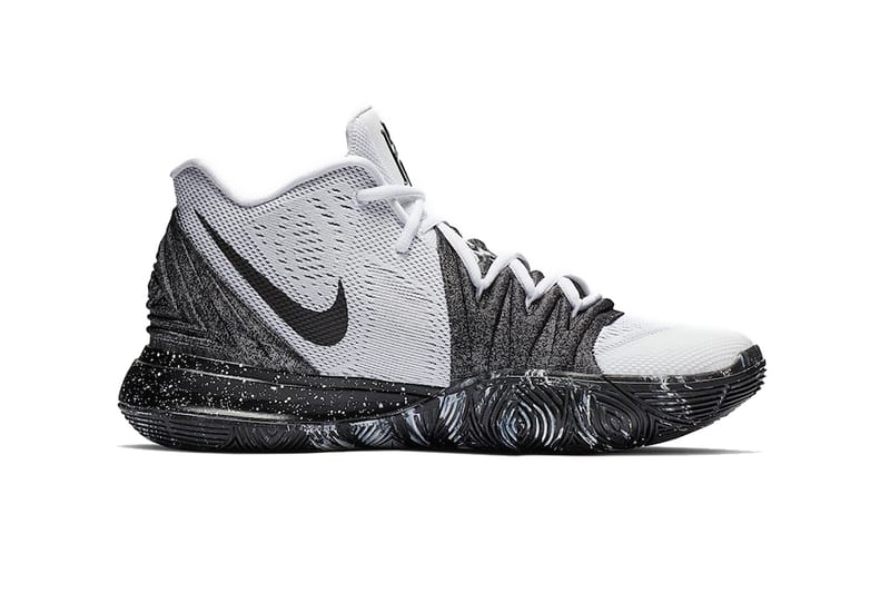 Kyrie 5 grey/white/black men's basketball shoe hotsell