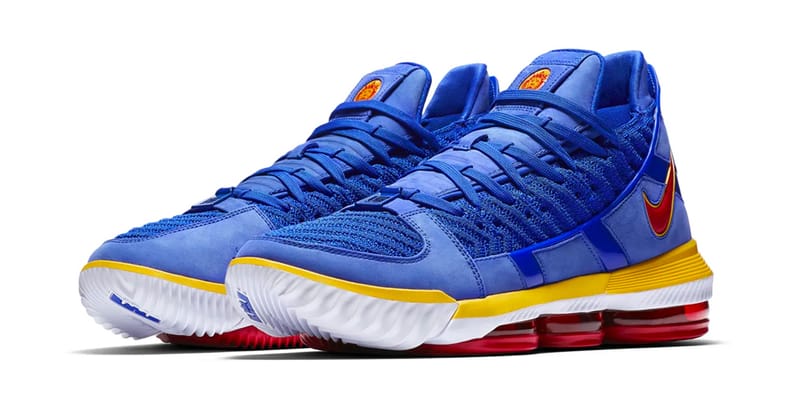 Nike lebron 16 blue online