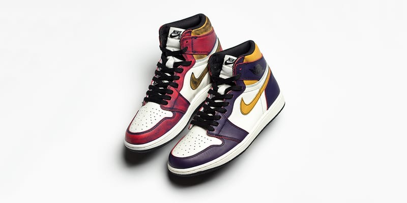 Air jordan 1 high og store defiant lakers