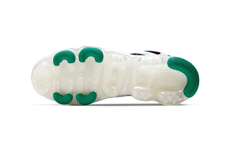 Vapormax green hot sale bottom