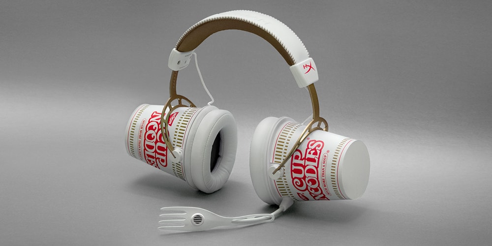 Nissin и HyperX представляют ограниченную серию наушников Cup Noodle