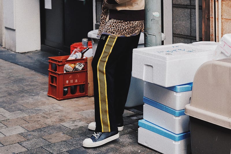 nubian x needles track pants release info | Hypebeast