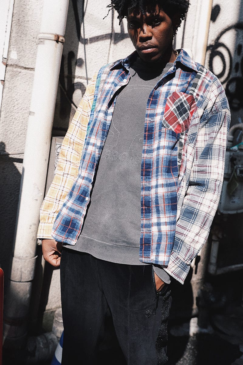 Track pants and on sale flannel