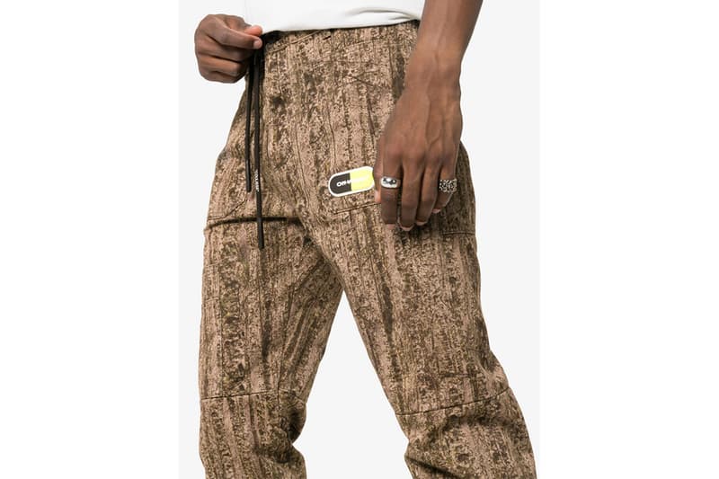 off white camo cargo pants