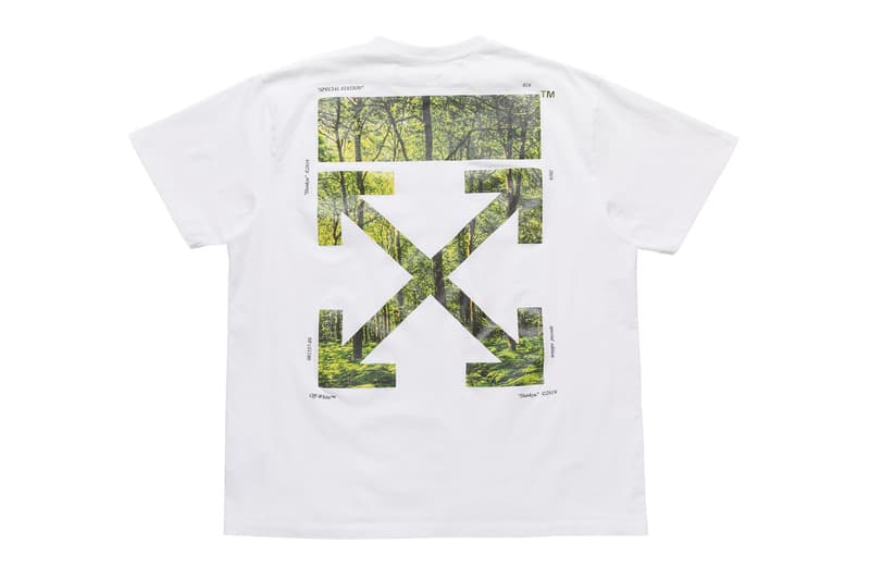 off white landscape tee