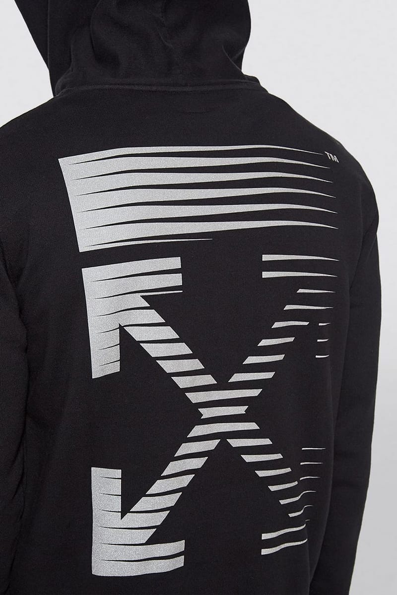 Off white hoodie reflective new arrivals