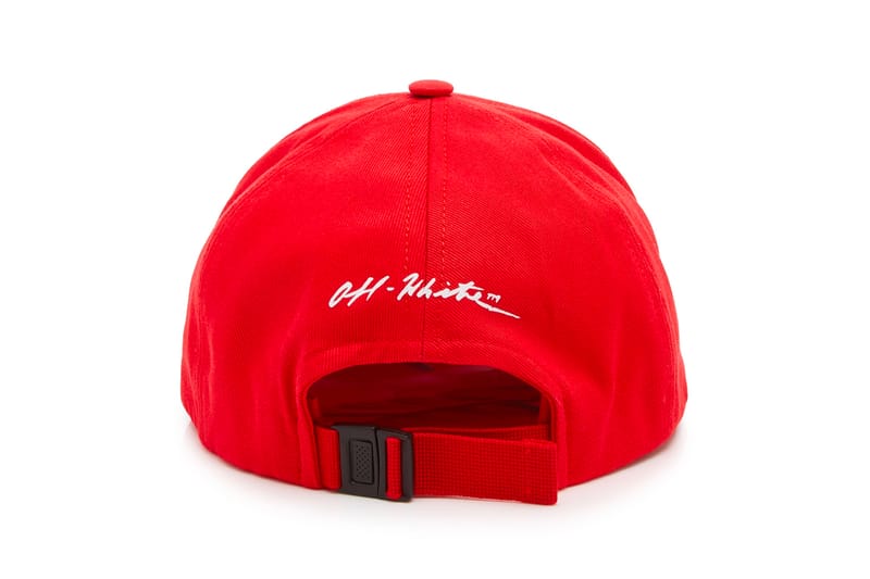 Off white shop red hat