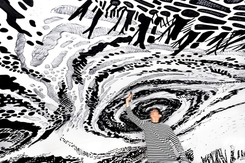 Oscar Oiwa x Visionaire 'BLACK & LIGHT