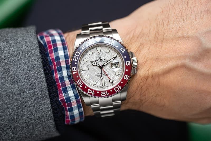rolex meteorite dial gmt
