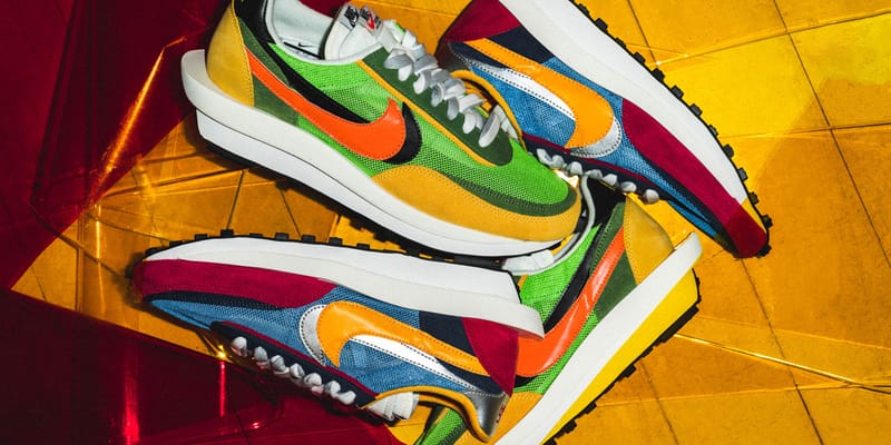 sacai×NIKE LDV WAFFLE 77-AM2407-63 Nike LD Waffle sacai Varsity Blue Men's - BV0073-400 - US