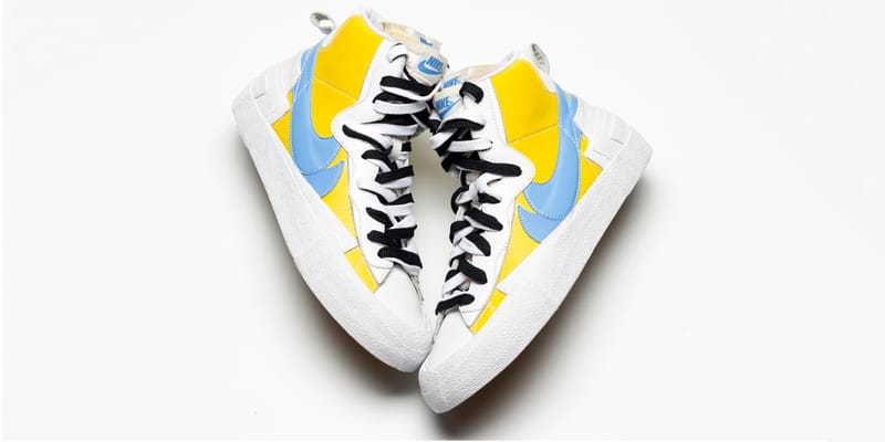 Nike Confirms sacai x Blazer Yellow/Baby Blue Is Fake | Hypebeast