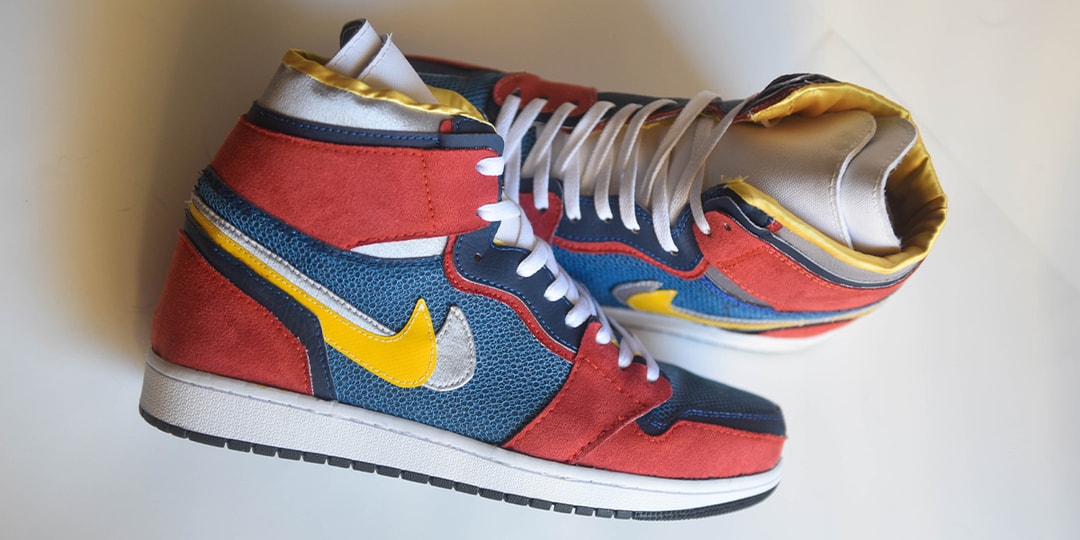 sacai x Air Jordan 1 AMAC Customs Closer Look | Hypebeast