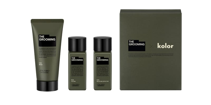 Shiseido and kolor Launch Men's Grooming Kit | Hypebeast