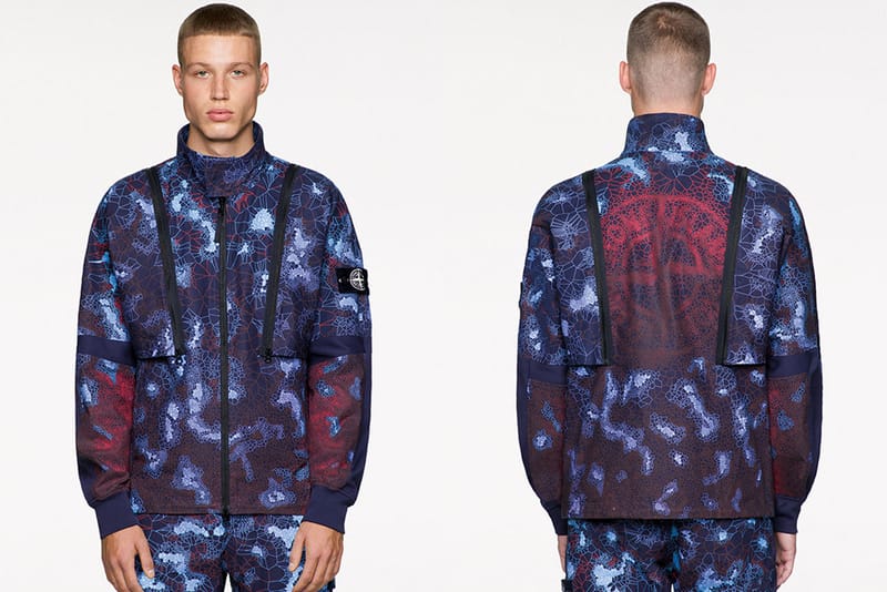 Stone island printed heat reactive online