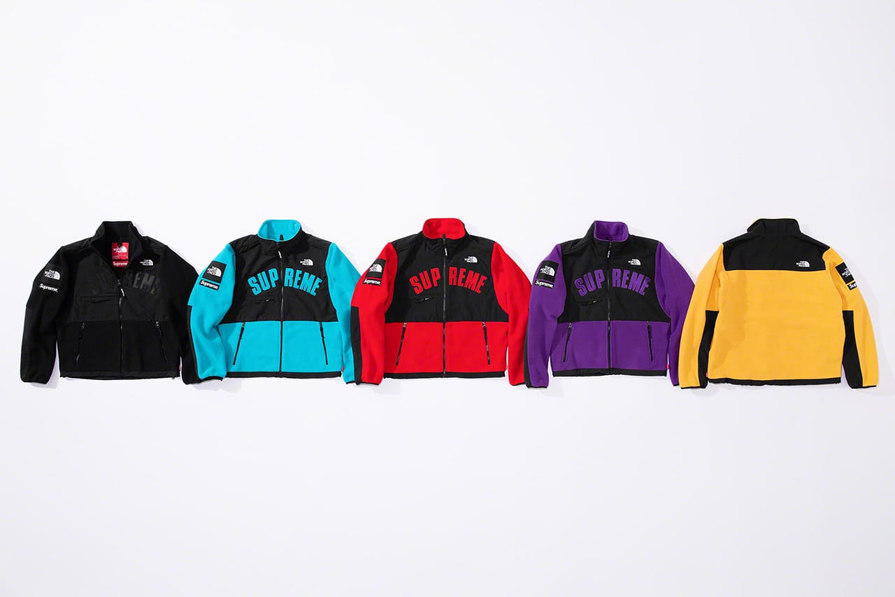 Supreme & The North Face Team Up For Some Colorful Rain Gear