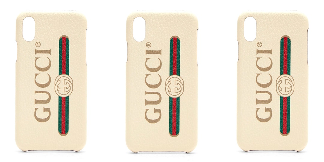 Gucci Logo iPhone X Case Release | Hypebeast