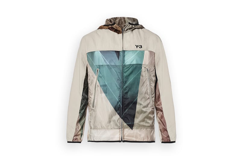 Y-3 AOP PADDED HOODED PARKA