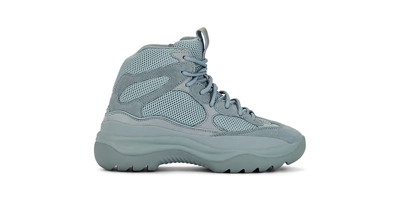 Blue store yeezy boot