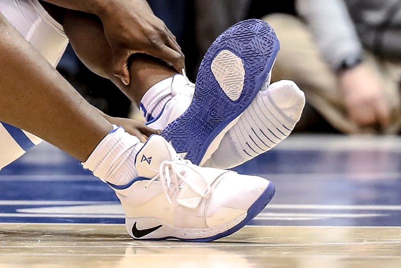 Zion williamson hot sale broken shoe