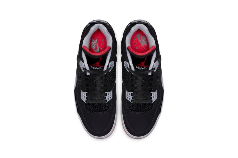 Bred 4 2019 hot sale retail price