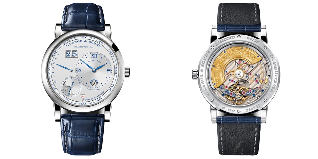 A. Lange & Söhne выпускает юбилейные часы LANGE 1 Tourbillon с вечным календарем, посвященные 25-летнему юбилею