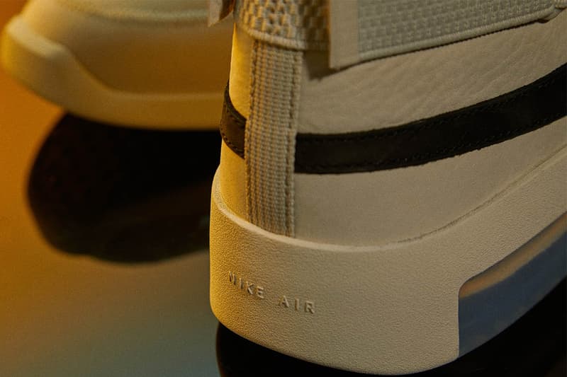 Nike Air Fear of God Raid "Light Bone" Closer Look | HYPEBEAST