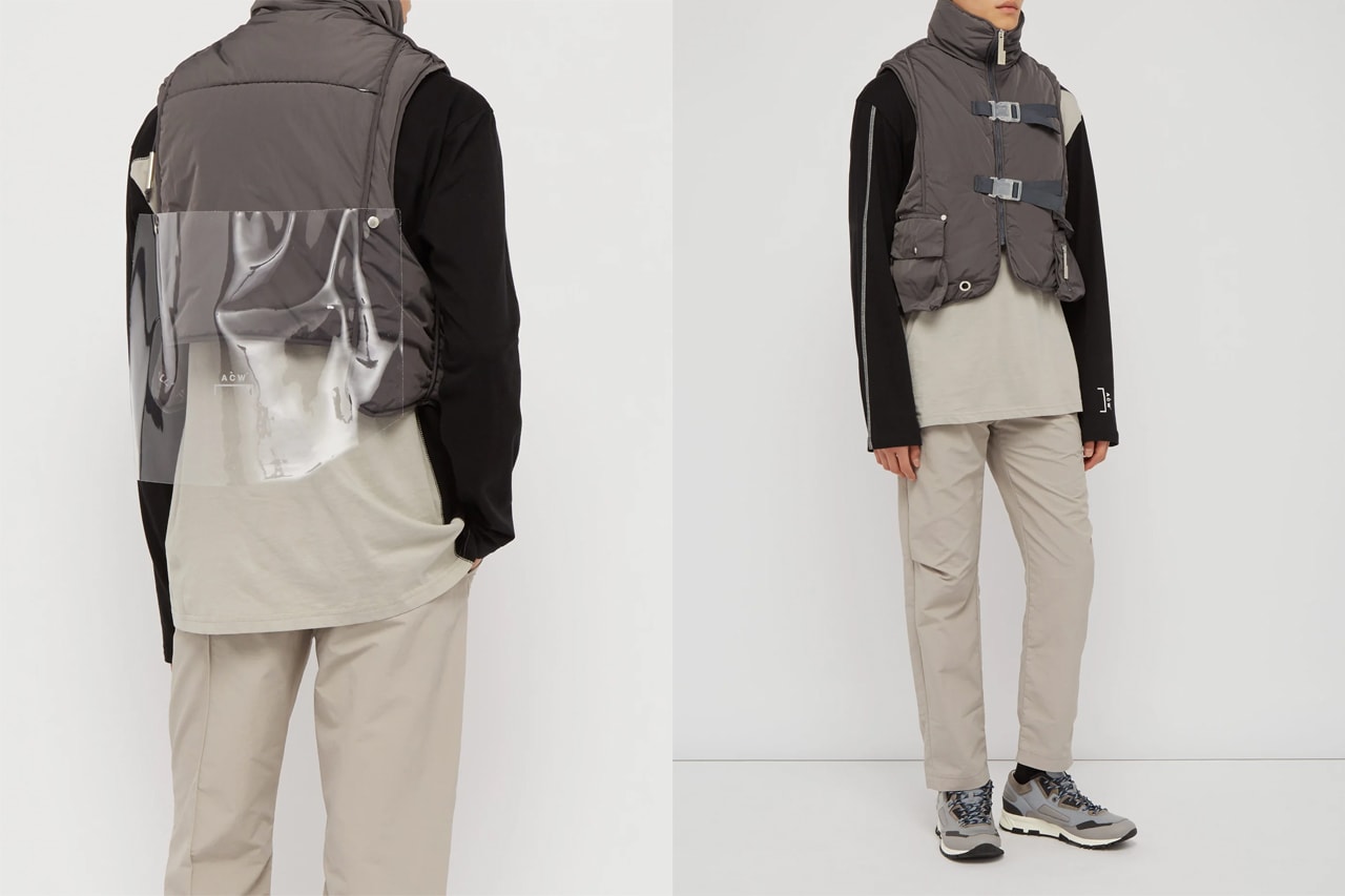 A-COLD-WALL* Hooded Technical Padded Gilet Release | Hypebeast