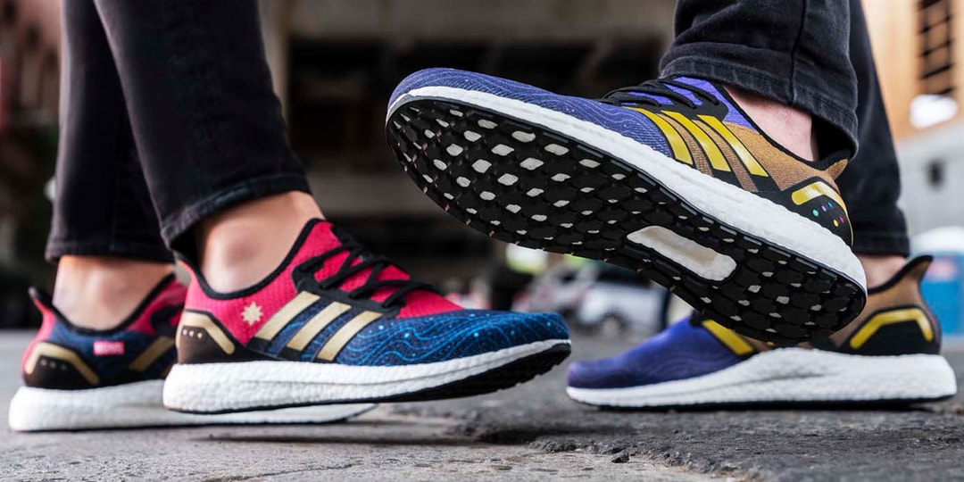 Captain Marvel & Thanos adidas AM4 for Footlocker | Hypebeast