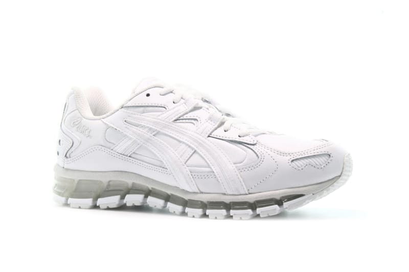 Asics kayano all white sale