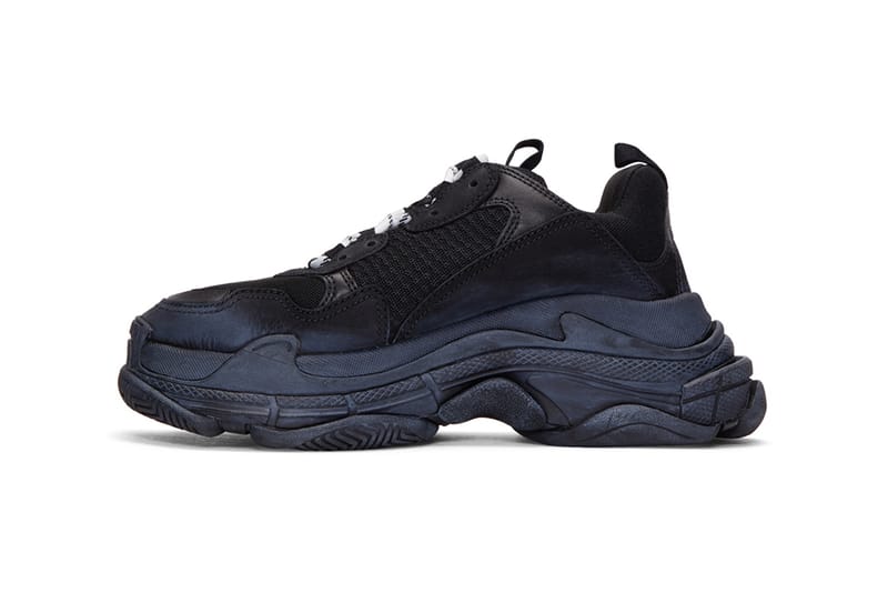 Balenciaga triple s all cheap black fake